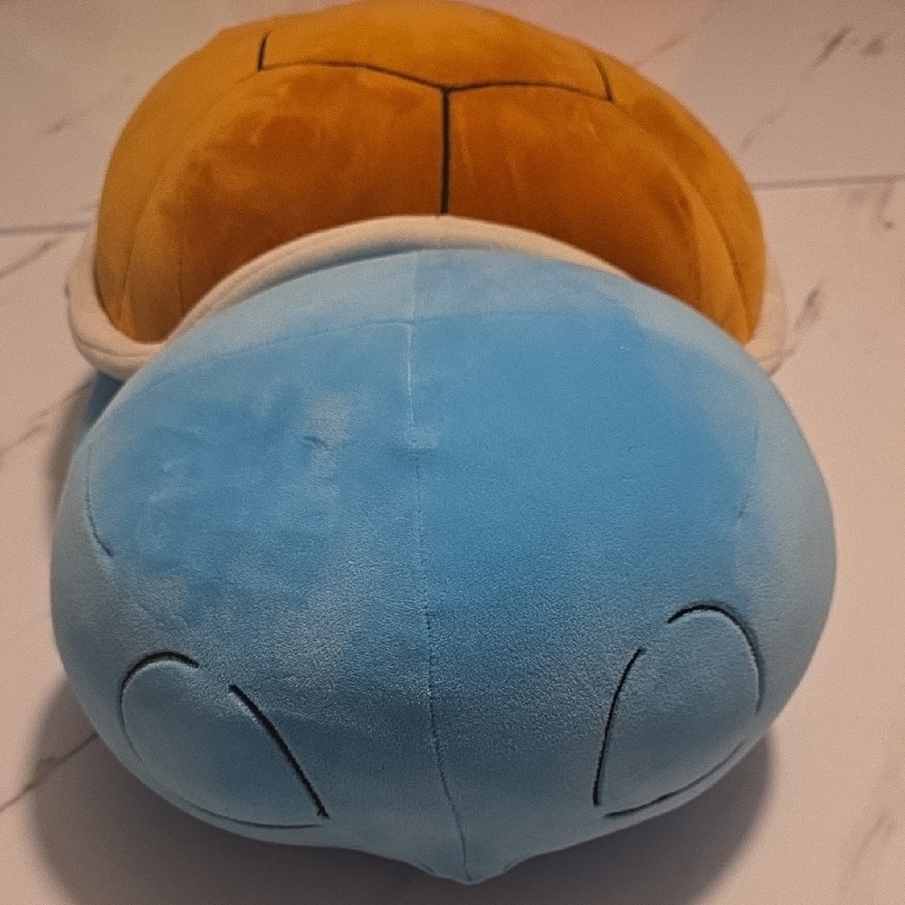 Pokemon Squirtle Pillow - Blue and Orange